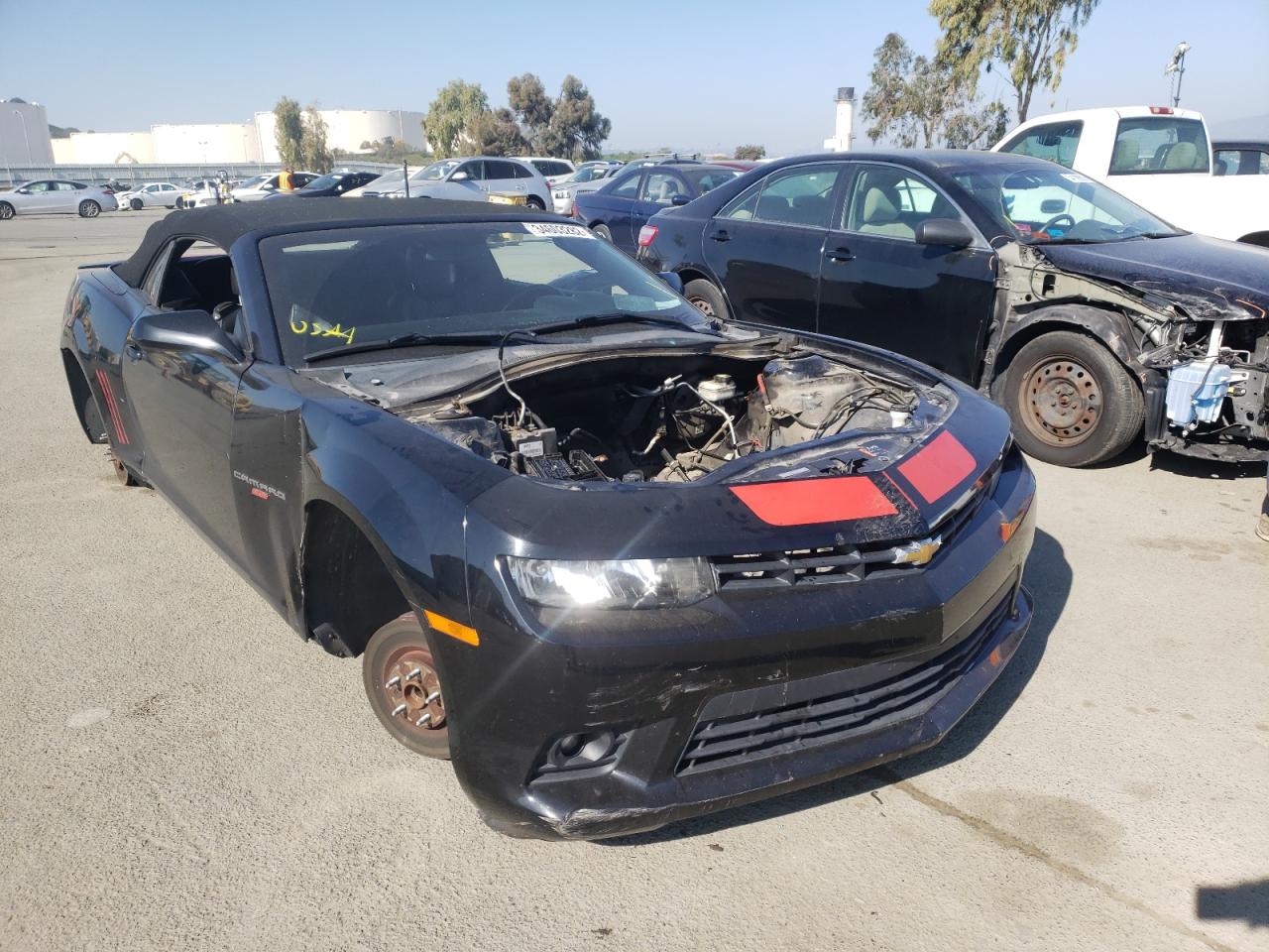 CHEVROLET CAMARO 2SS 2014 with VIN 2G1FK3DJ4E9279614 - Photo from auction