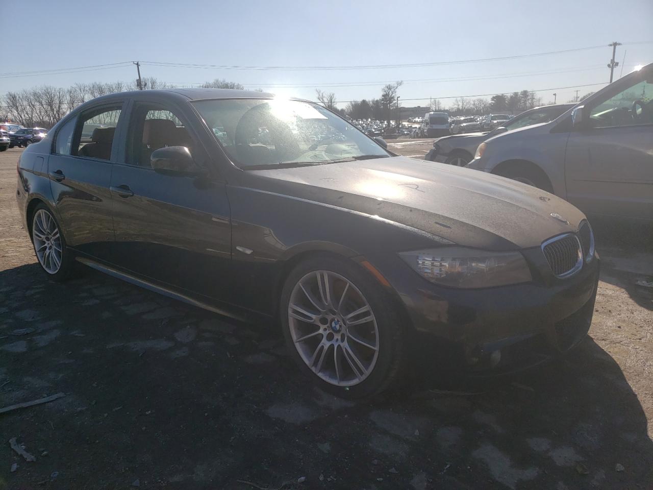BMW 335 I 2011 with VIN WBAPM5C52BE575677 - Photo from auction