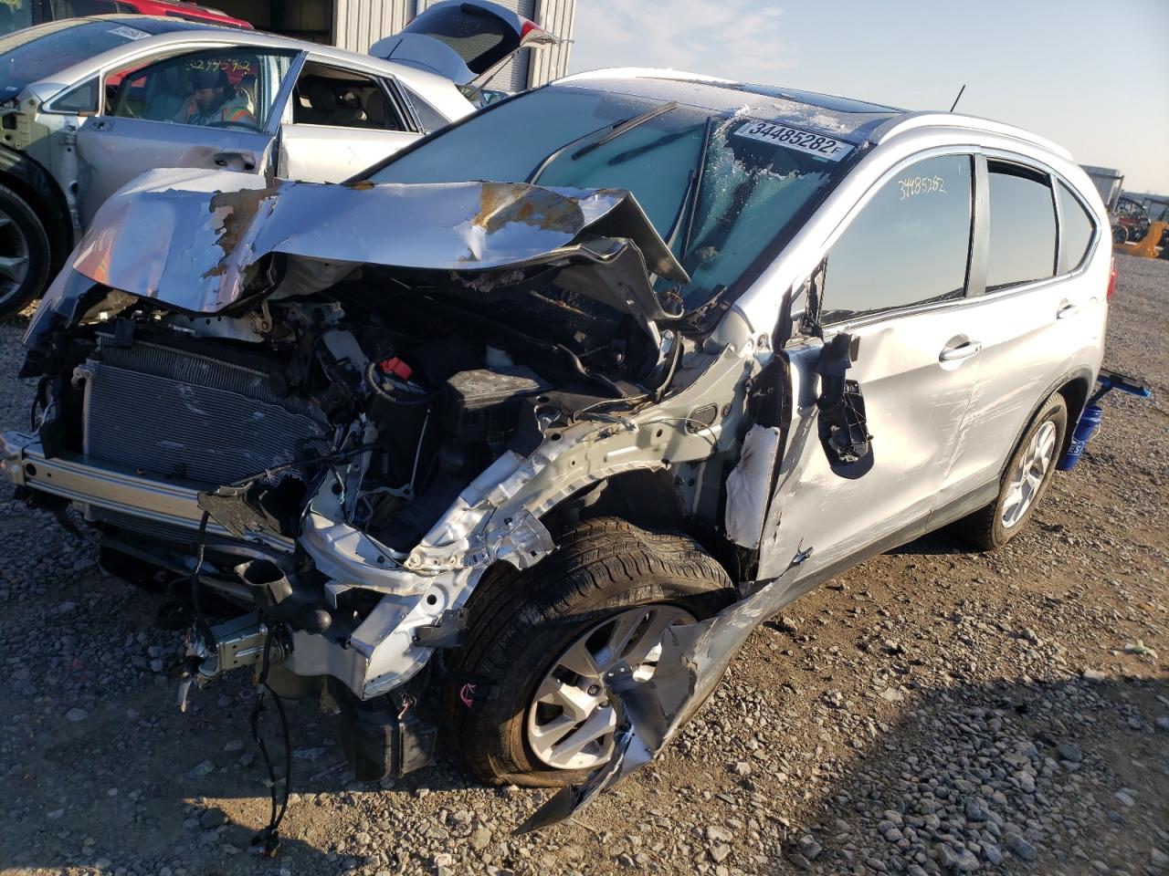 Photo 2 from auction – 2015 HONDA CR-V EXL with VIN 2HKRM4H76FH663282