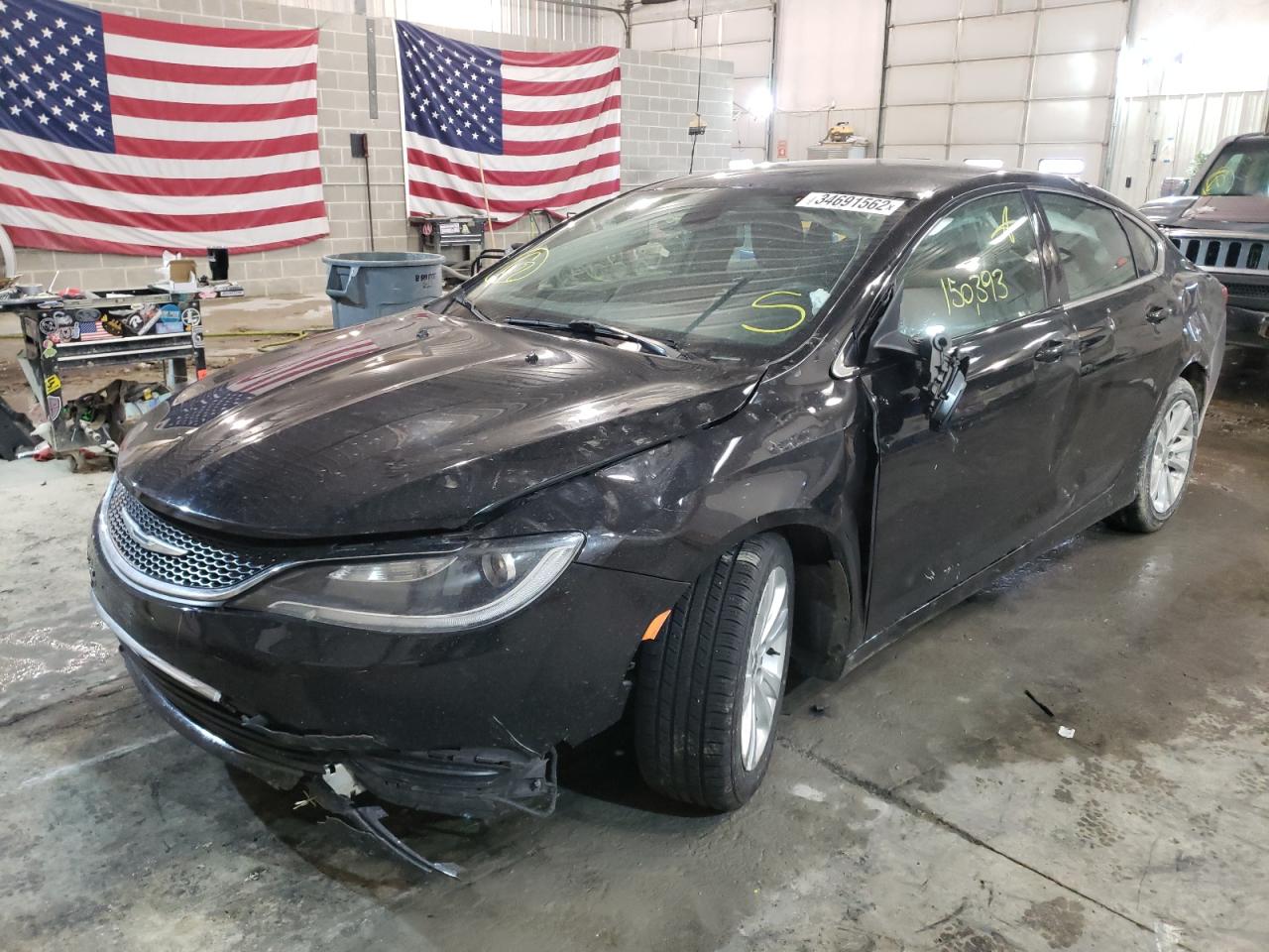 Photo 2 from auction – 2015 CHRYSLER 200 LIMITE with VIN 1C3CCCAB5FN575281