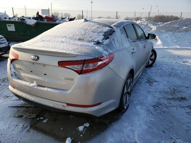 Photo 4 from auction – 2012 KIA OPTIMA HYB with VIN KNAGM4AD6C5036453