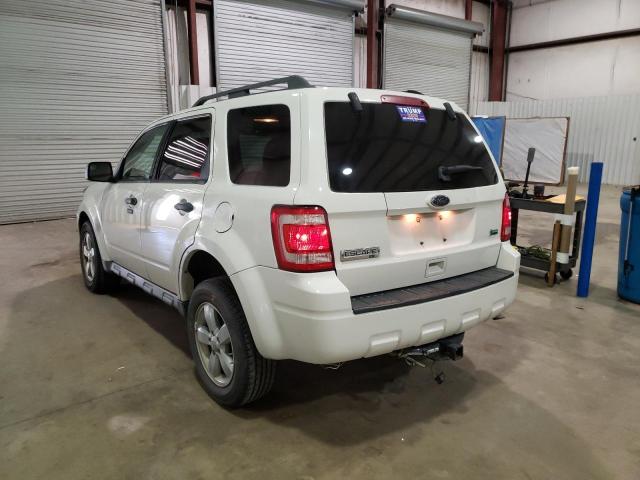 Photo 3 from auction – 2010 FORD ESCAPE XLT with VIN 1FMCU0DG9AKB54135