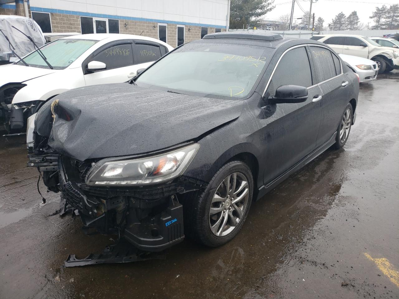 Photo 2 from auction – 2015 HONDA ACCORD EXL with VIN 1HGCR3F89FA010502