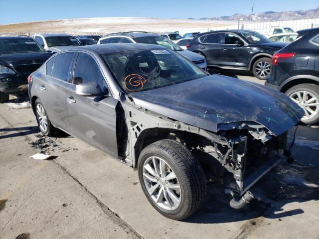INFINITI Q50 BASE 2016 with VIN JN1CV7AR0GM252339 - Photo from auction