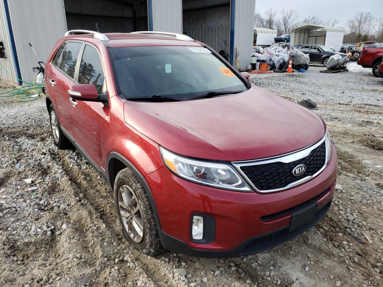 Photo 1 from auction – 2014 KIA SORENTO LX with VIN 5XYKTCA66EG548025