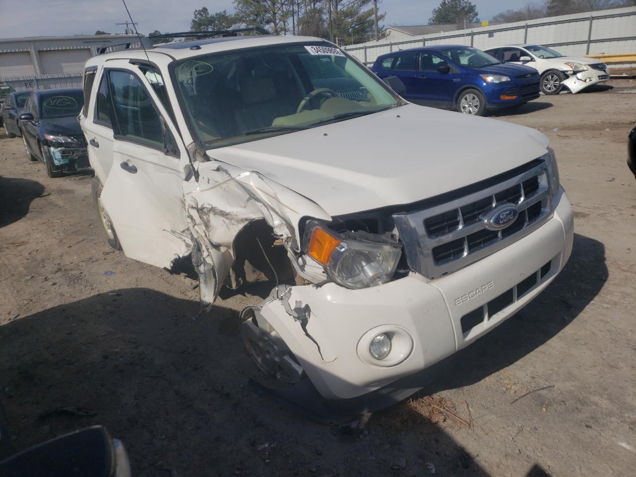 FORD ESCAPE XLT 2012 with VIN 1FMCU0DG6CKA93085 - Photo from auction