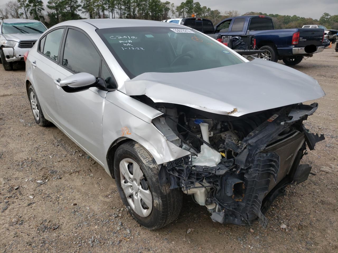 KIA FORTE LX 2016 with VIN KNAFK4A69G5520223 - Photo from auction