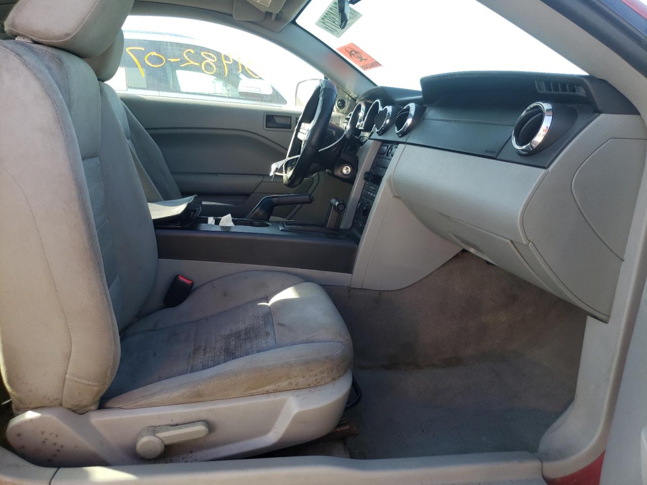 Photo 5 from auction – 2007 FORD MUSTANG with VIN 1ZVFT80N975243263