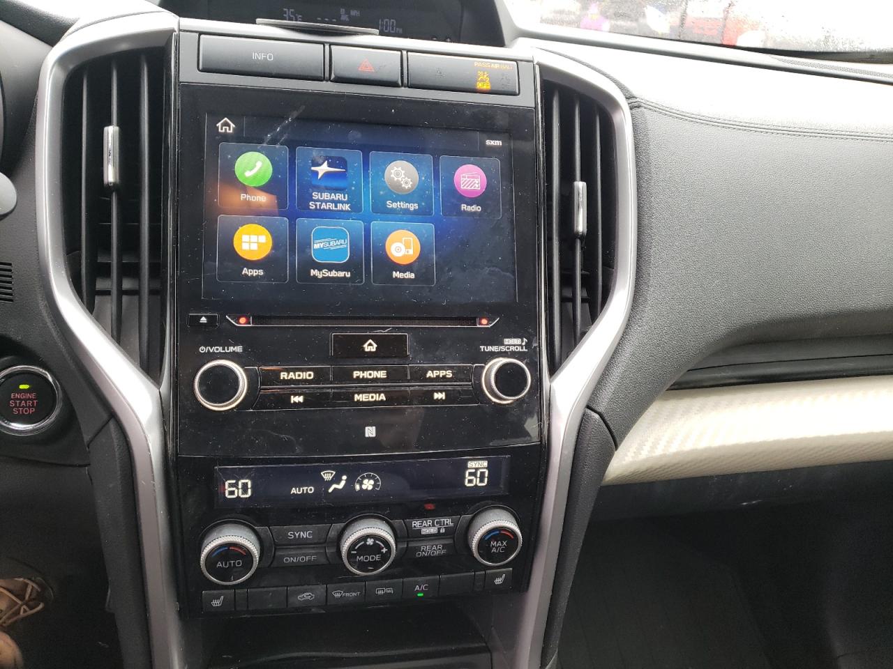 Photo 9 from auction – 2020 SUBARU ASCENT PRE with VIN 4S4WMAFD8L3444322
