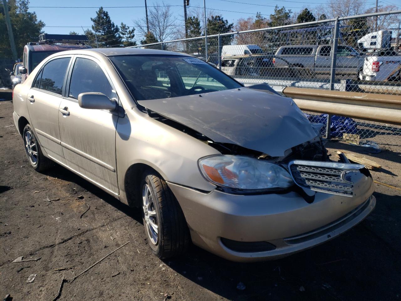 TOYOTA COROLLA CE 2007 with VIN 1NXBR32E87Z845167 - Photo from auction
