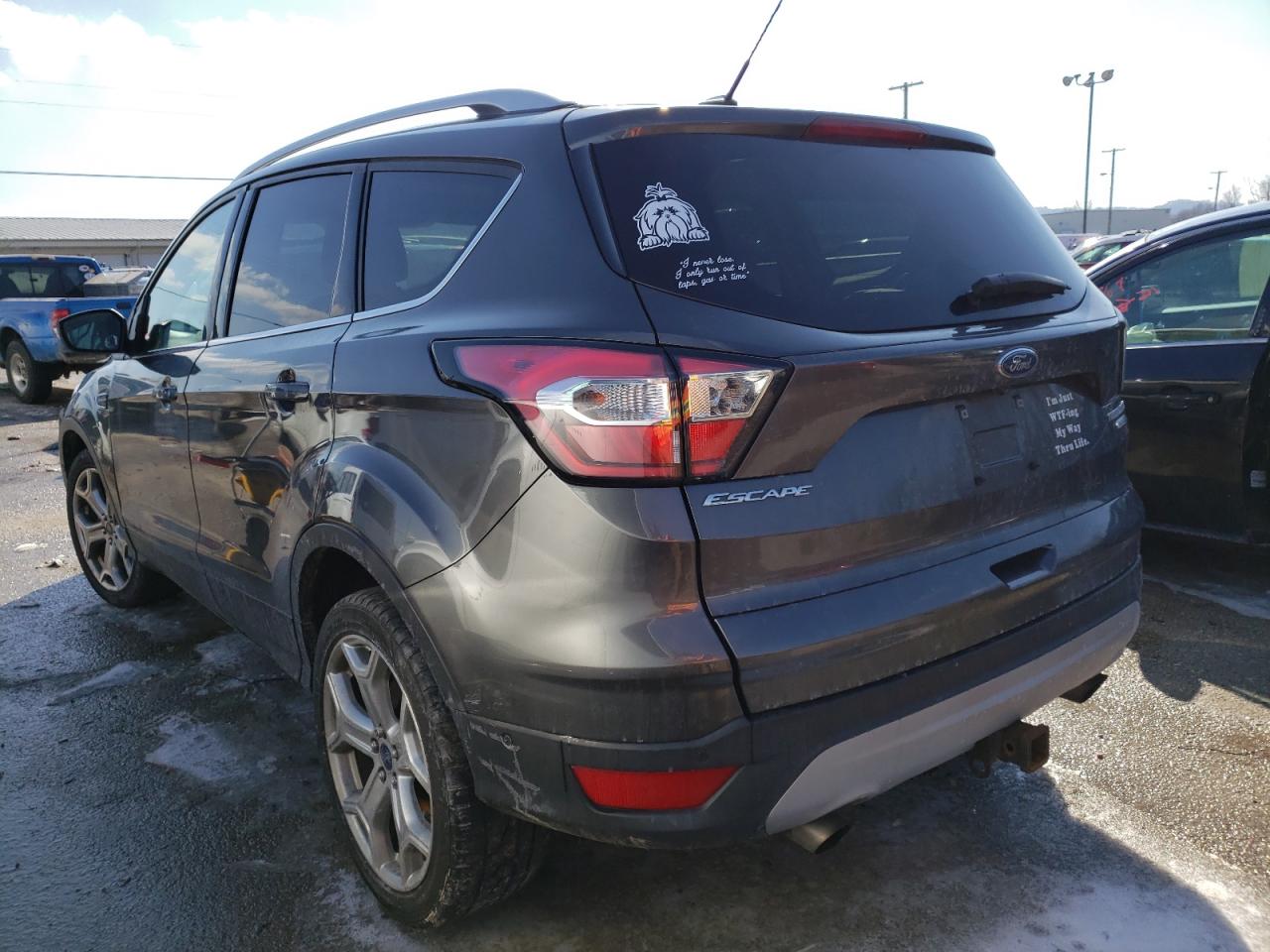 Photo 3 from auction – 2017 FORD ESCAPE TIT with VIN 1FMCU9J90HUD86938