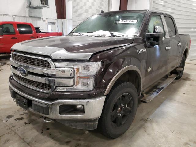 Photo 2 from auction – 2018 FORD F150 SUPER with VIN 1FTEW1EG1JFB71550