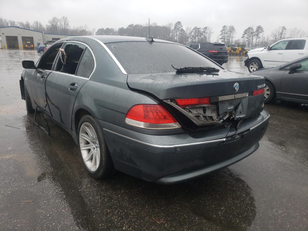 Photo 3 from auction – 2003 BMW 745 LI with VIN WBAGN63413DR15144