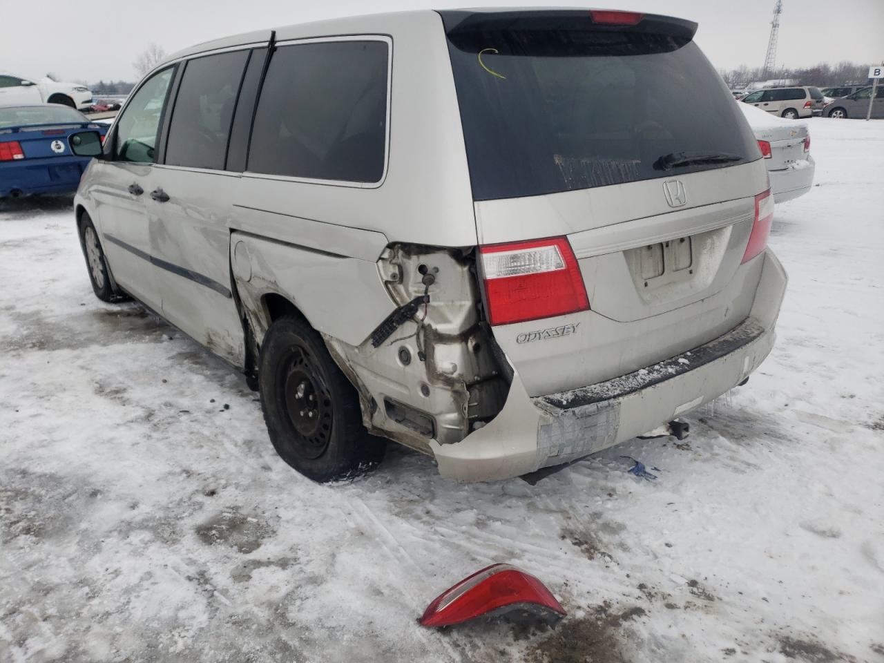 Photo 3 from auction – 2006 HONDA ODYSSEY LX with VIN 5FNRL38206B508338