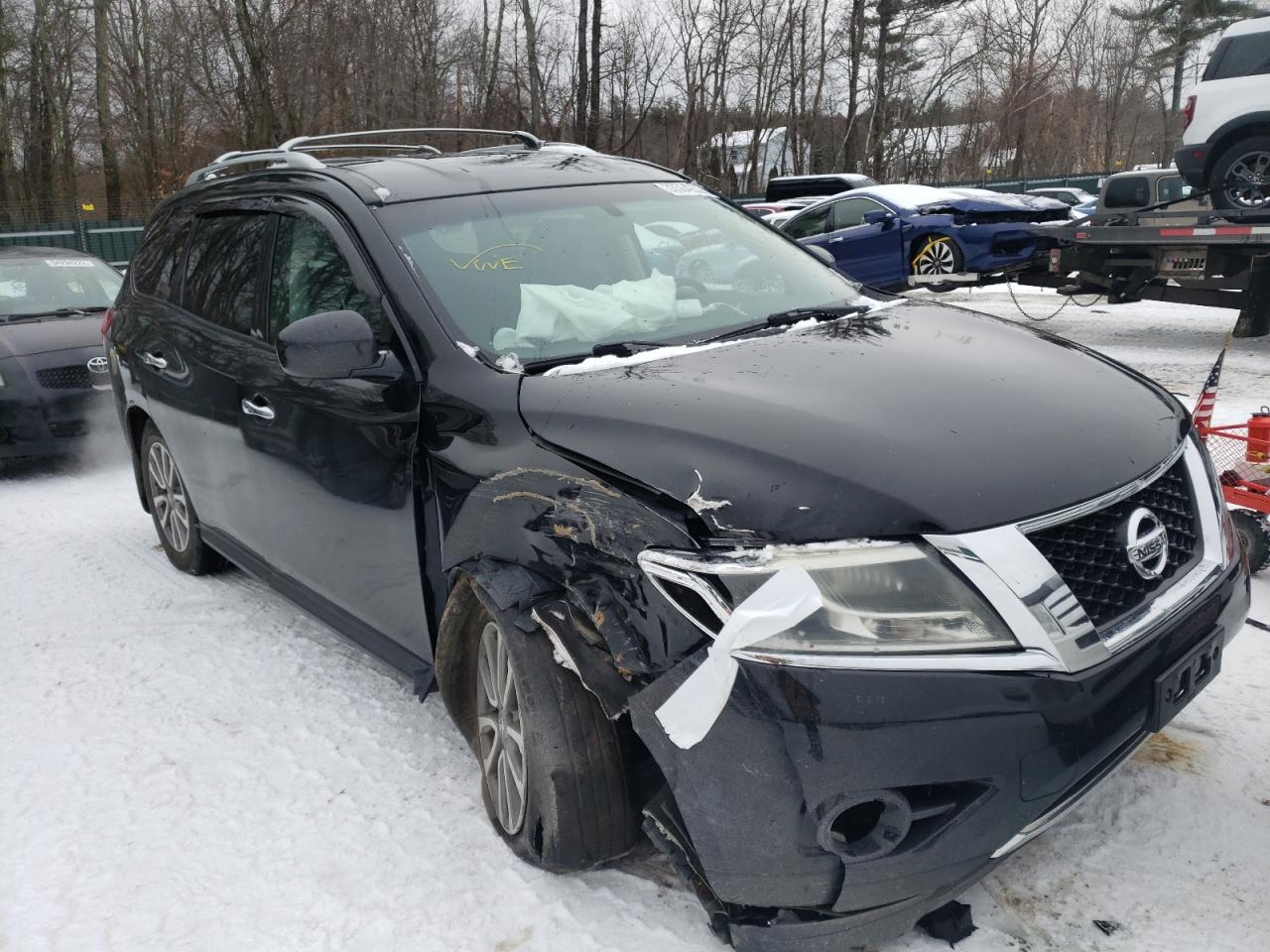 NISSAN PATHFINDER 2014 with VIN 5N1AR2MM8EC696594 - Photo from auction