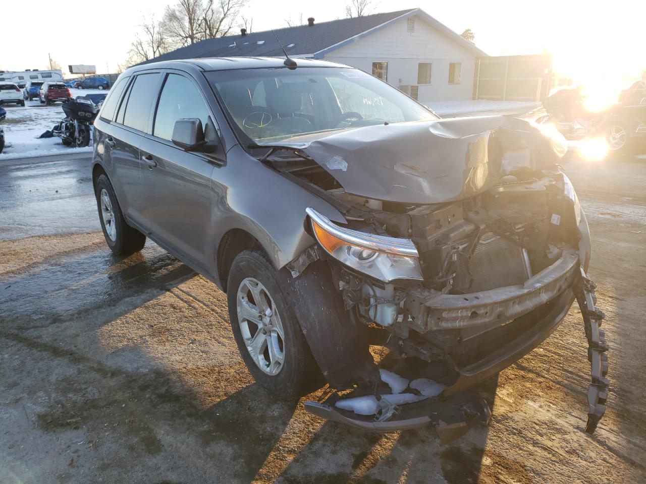 FORD EDGE SEL 2013 with VIN 2FMDK4JC2DBB24234 - Photo from auction