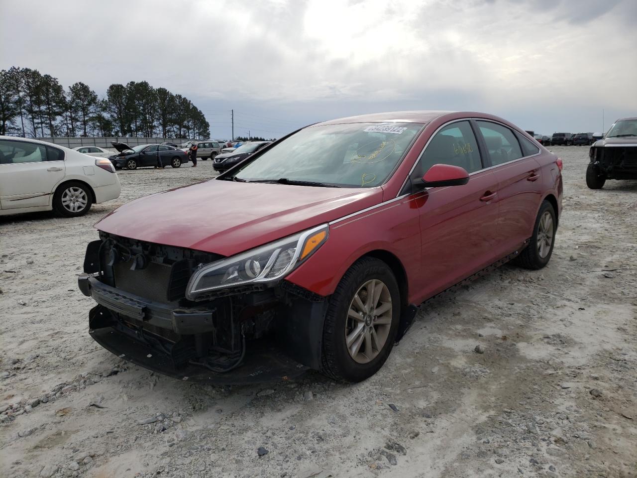 Photo 2 from auction – 2016 HYUNDAI SONATA SE with VIN 5NPE24AF5GH316047