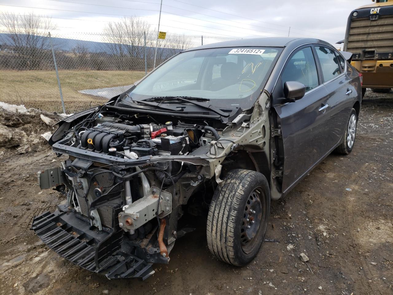 Photo 2 from auction – 2015 NISSAN SENTRA S with VIN 3N1AB7AP4FL658258
