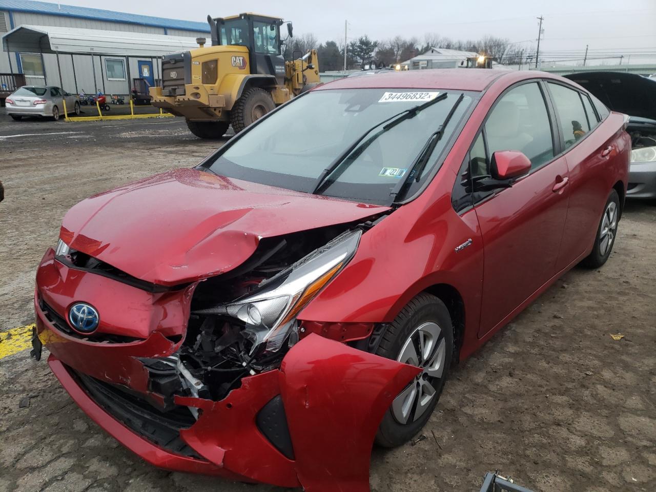 Photo 2 from auction – 2018 TOYOTA PRIUS with VIN JTDKARFU4J3546871