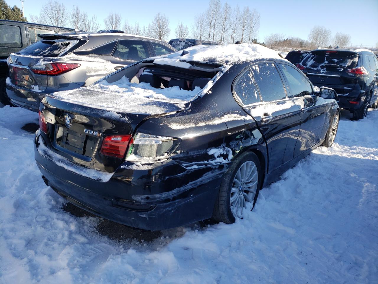 Photo 4 from auction – 2014 BMW 528 XI with VIN WBA5A7C50ED612943
