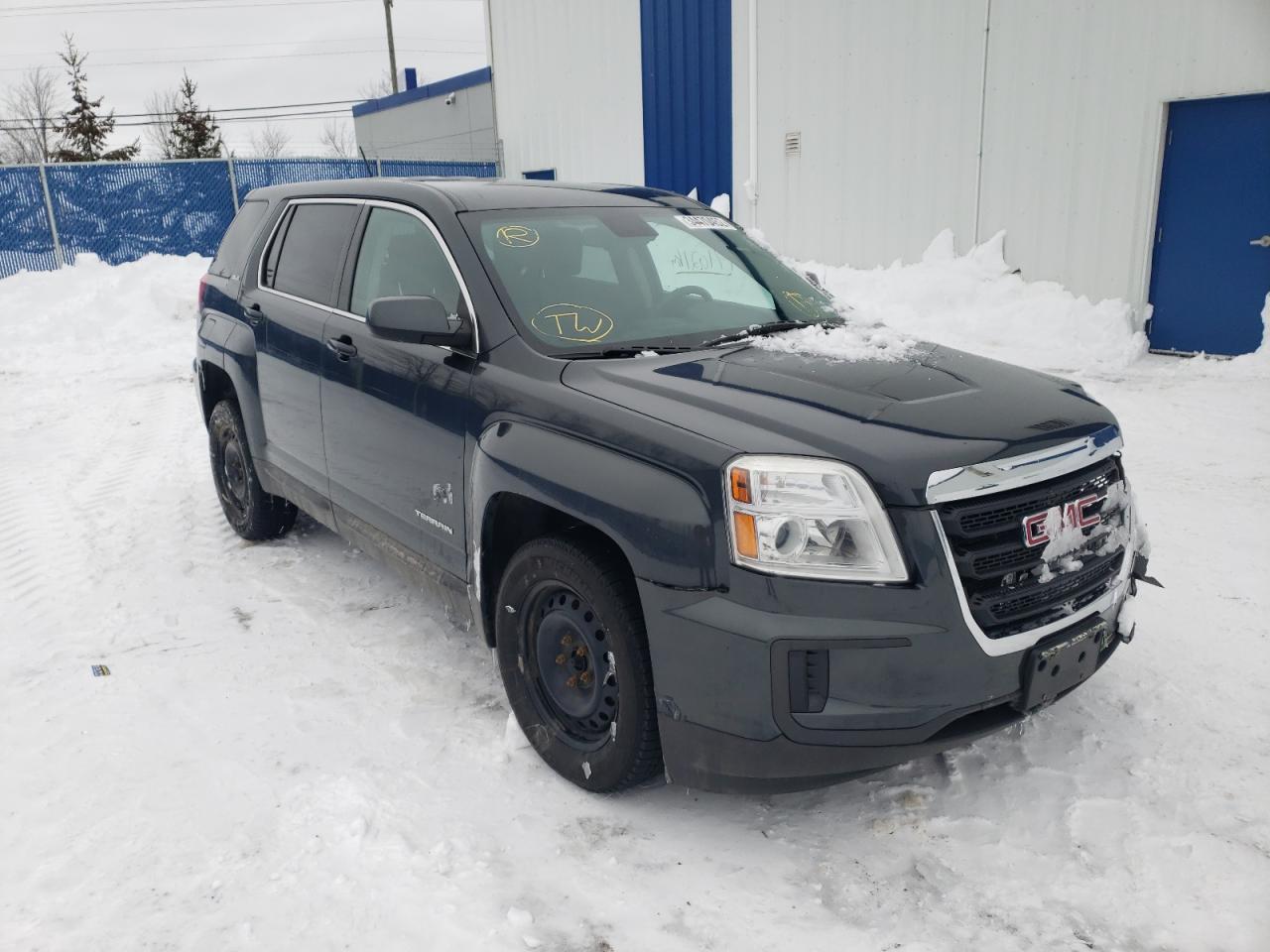GMC TERRAIN SL 2017 with VIN 2GKFLSEK3H6120213 - Photo from auction