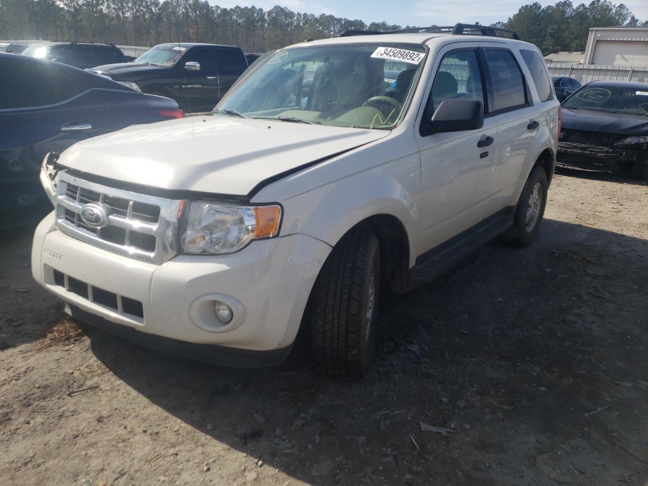 Photo 2 from auction – 2012 FORD ESCAPE XLT with VIN 1FMCU0DG6CKA93085