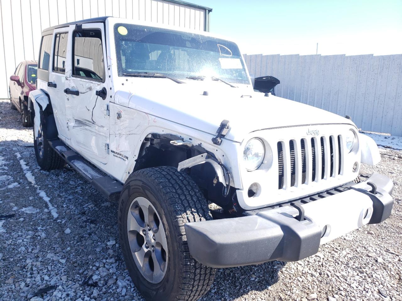 JEEP WRANGLER U 2016 with VIN 1C4BJWEG2GL289373 - Photo from auction