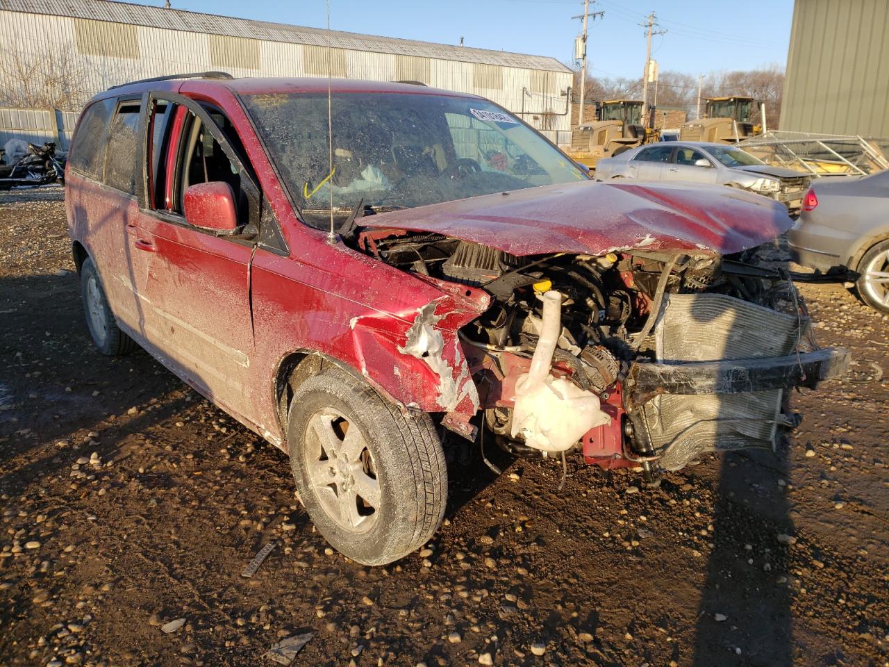 DODGE GRAND CARA 2009 with VIN 2D8HN54189R662045 - Photo from auction