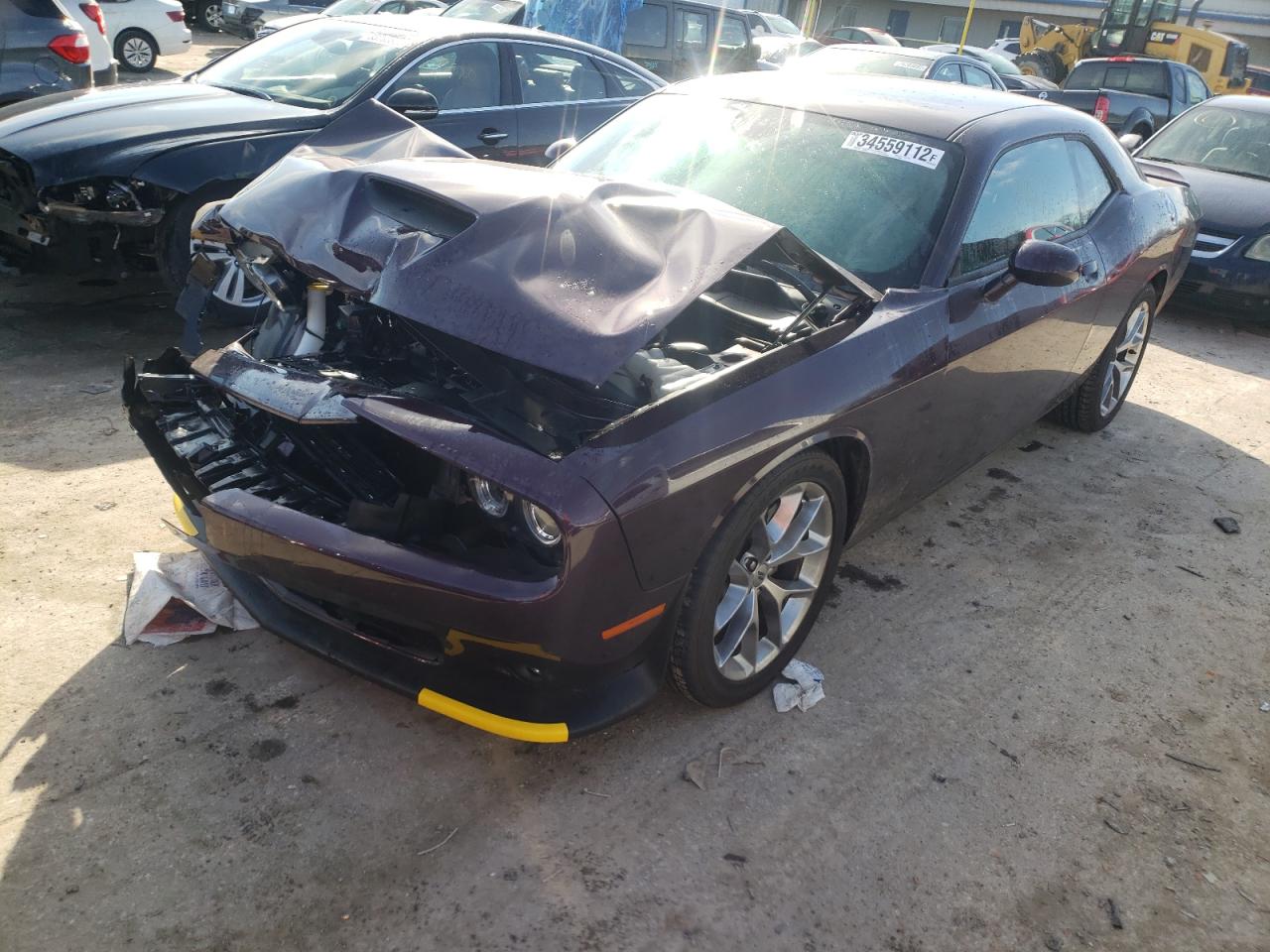 Photo 2 from auction – 2021 DODGE CHALLENGER with VIN 2C3CDZJGXMH660506