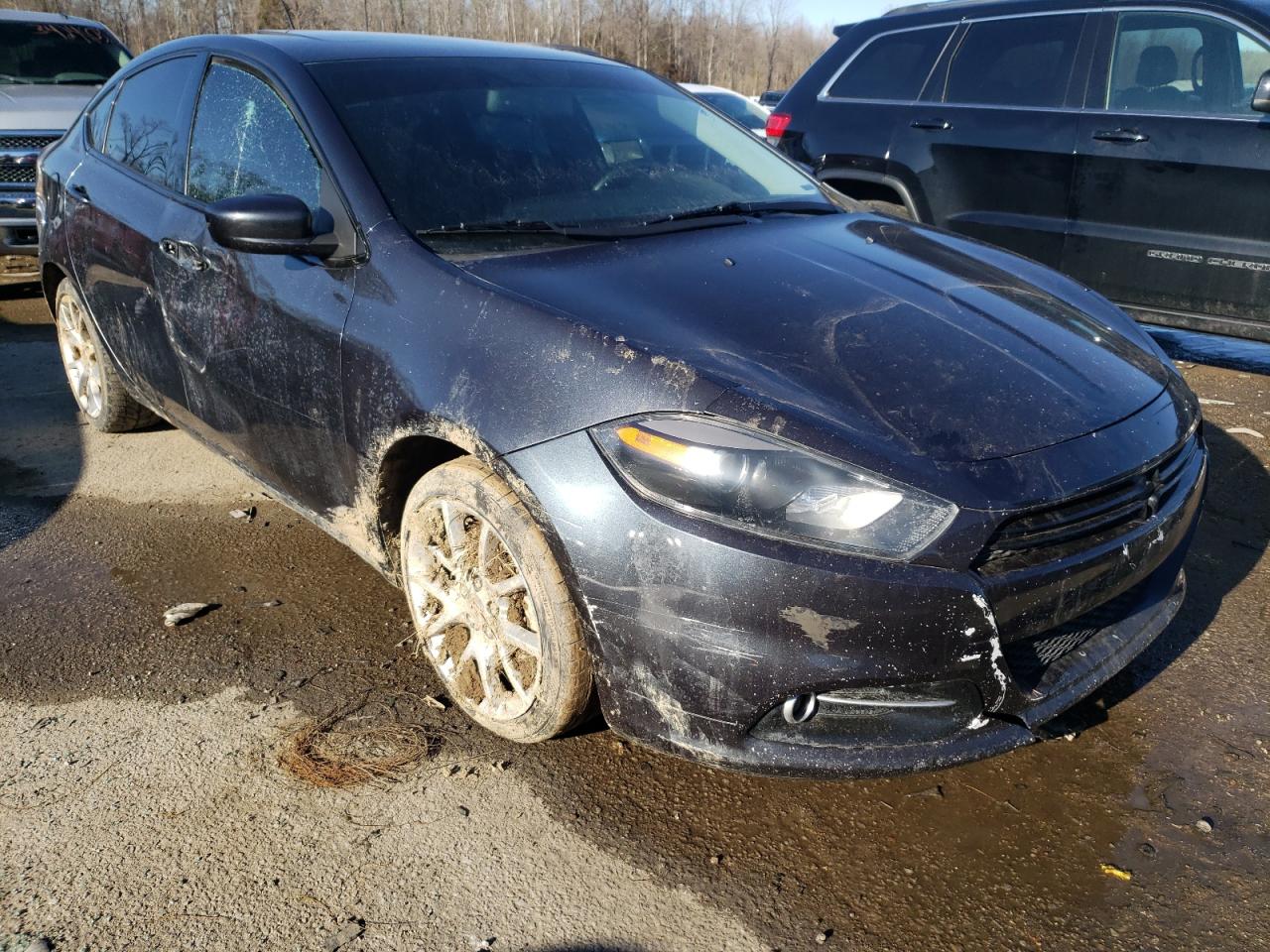 DODGE DART SXT 2013 with VIN 1C3CDFBA1DD321736 - Photo from auction