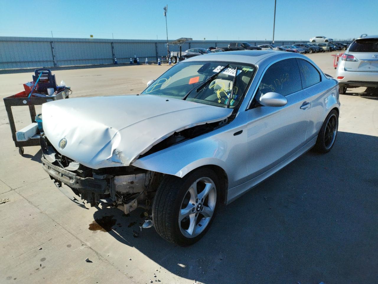 Photo 2 from auction – 2009 BMW 128 I with VIN WBAUP73549VK75168