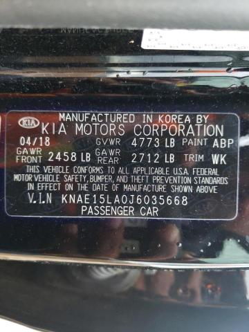 Photo 10 from auction – 2018 KIA STINGER with VIN KNAE15LA0J6035668