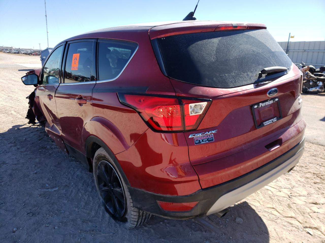 Photo 3 from auction – 2019 FORD ESCAPE SE with VIN 1FMCU0G90KUB12164