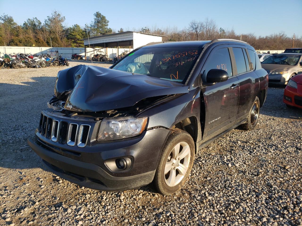 Photo 2 from auction – 2016 JEEP COMPASS SP with VIN 1C4NJCBA5GD560187