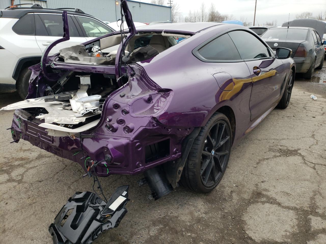 Photo 4 from auction – 2022 BMW 840XI with VIN WBAAE4C03NCG77929