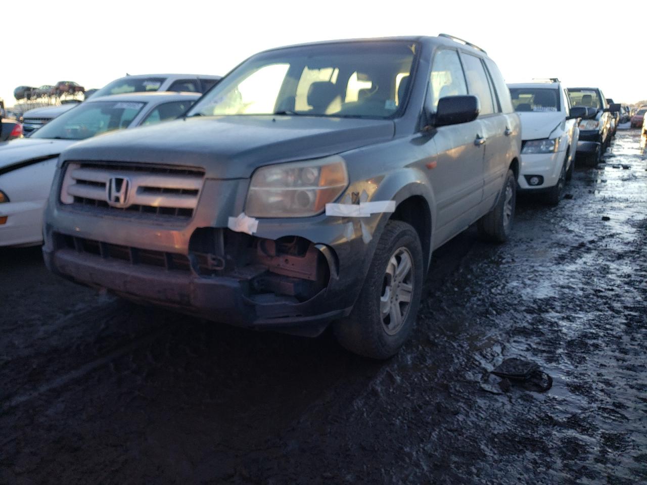 Photo 9 from auction – 2008 HONDA PILOT VP with VIN 5FNYF28278B015708