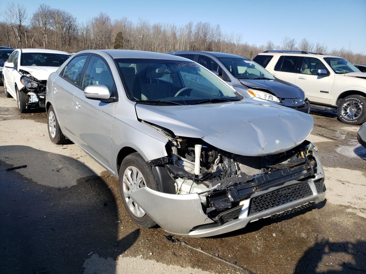 KIA FORTE EX 2011 with VIN KNAFU4A25B5351057 - Photo from auction