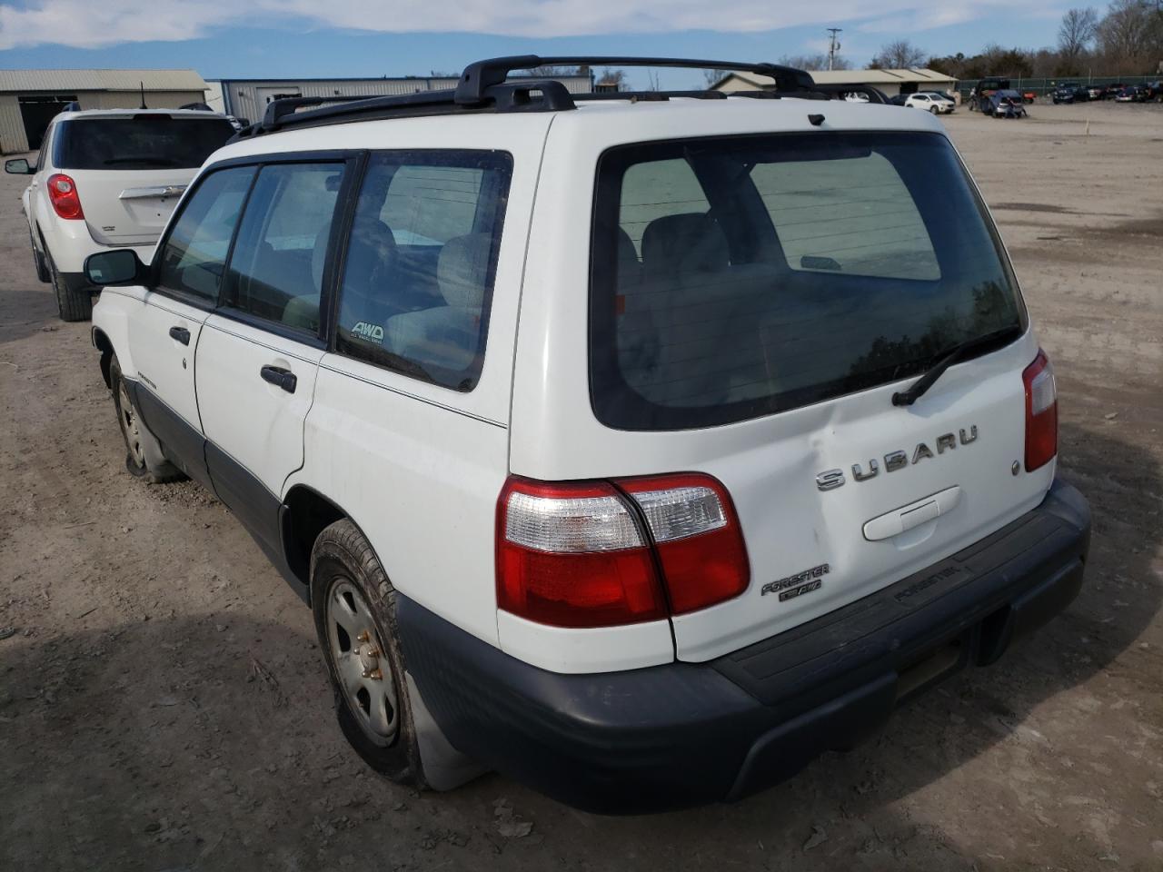 Photo 3 from auction – 2001 SUBARU FORESTER L with VIN JF1SF63511H748038