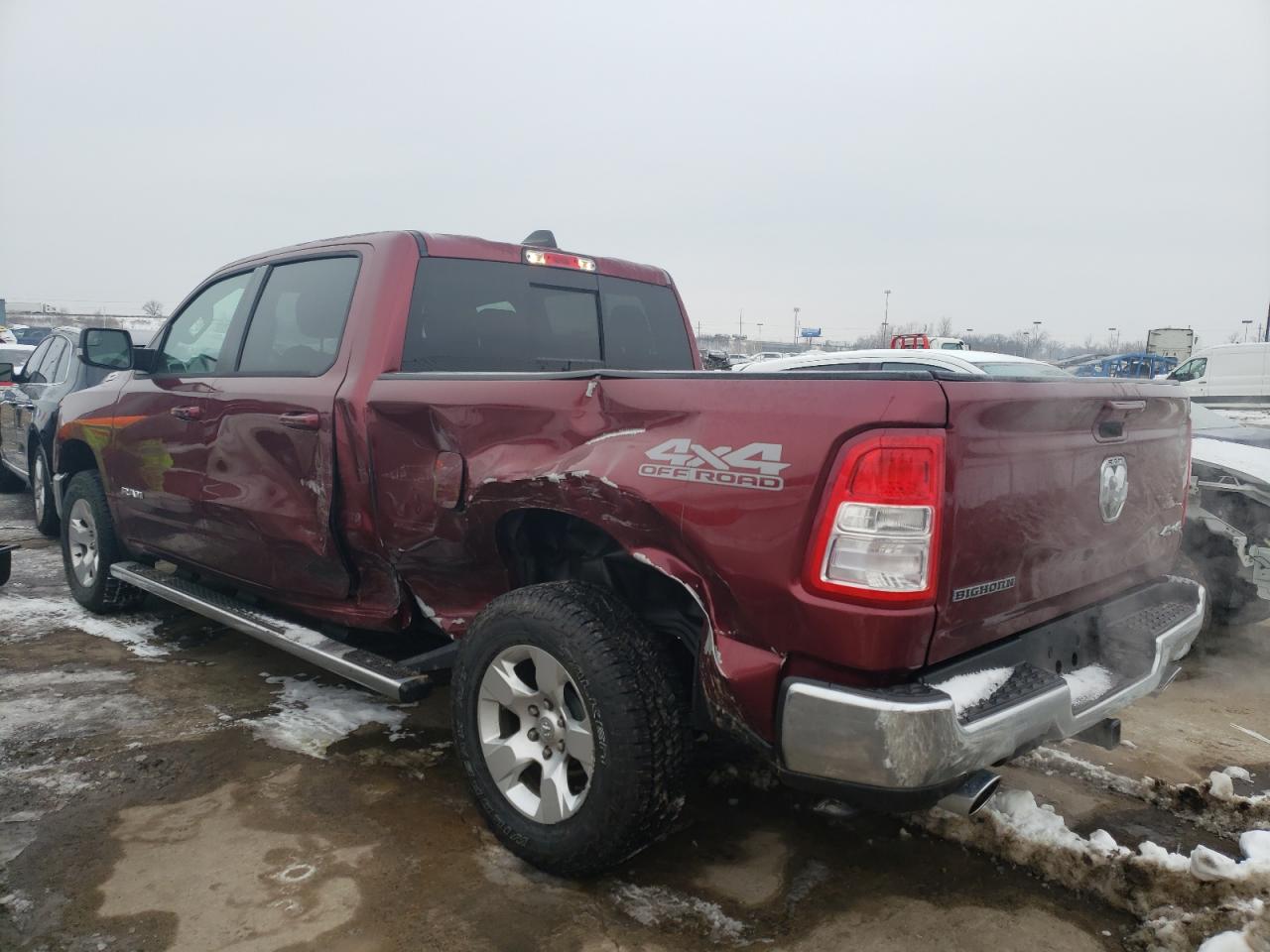 Photo 3 from auction – 2021 RAM 1500 BIG H with VIN 1C6SRFMT1MN803339