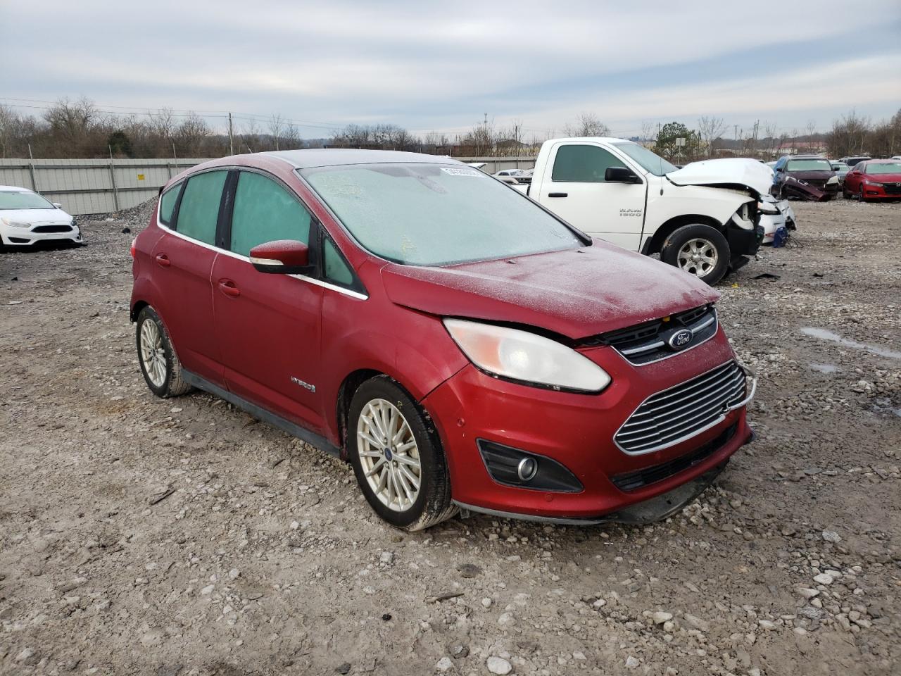FORD C-MAX SEL 2013 with VIN 1FADP5BU4DL501493 - Photo from auction