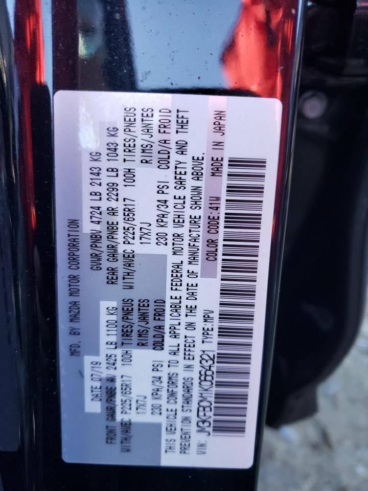 Photo 10 from auction – 2019 MAZDA CX-5 TOURI with VIN JM3KFBCM1K0664321