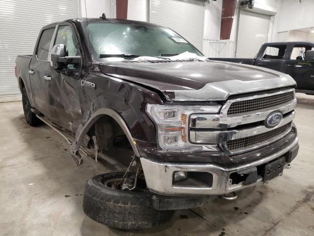 FORD F150 SUPER 2018 with VIN 1FTEW1EG1JFB71550 - Photo from auction