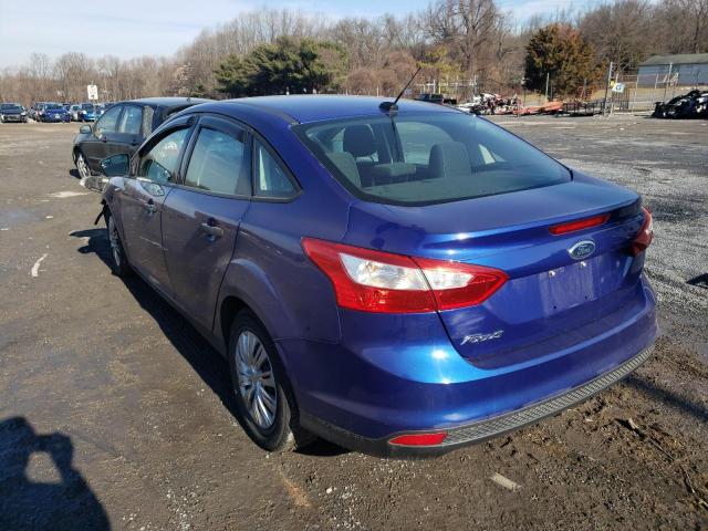 Photo 3 from auction – 2012 FORD FOCUS S with VIN 1FAHP3E22CL307611