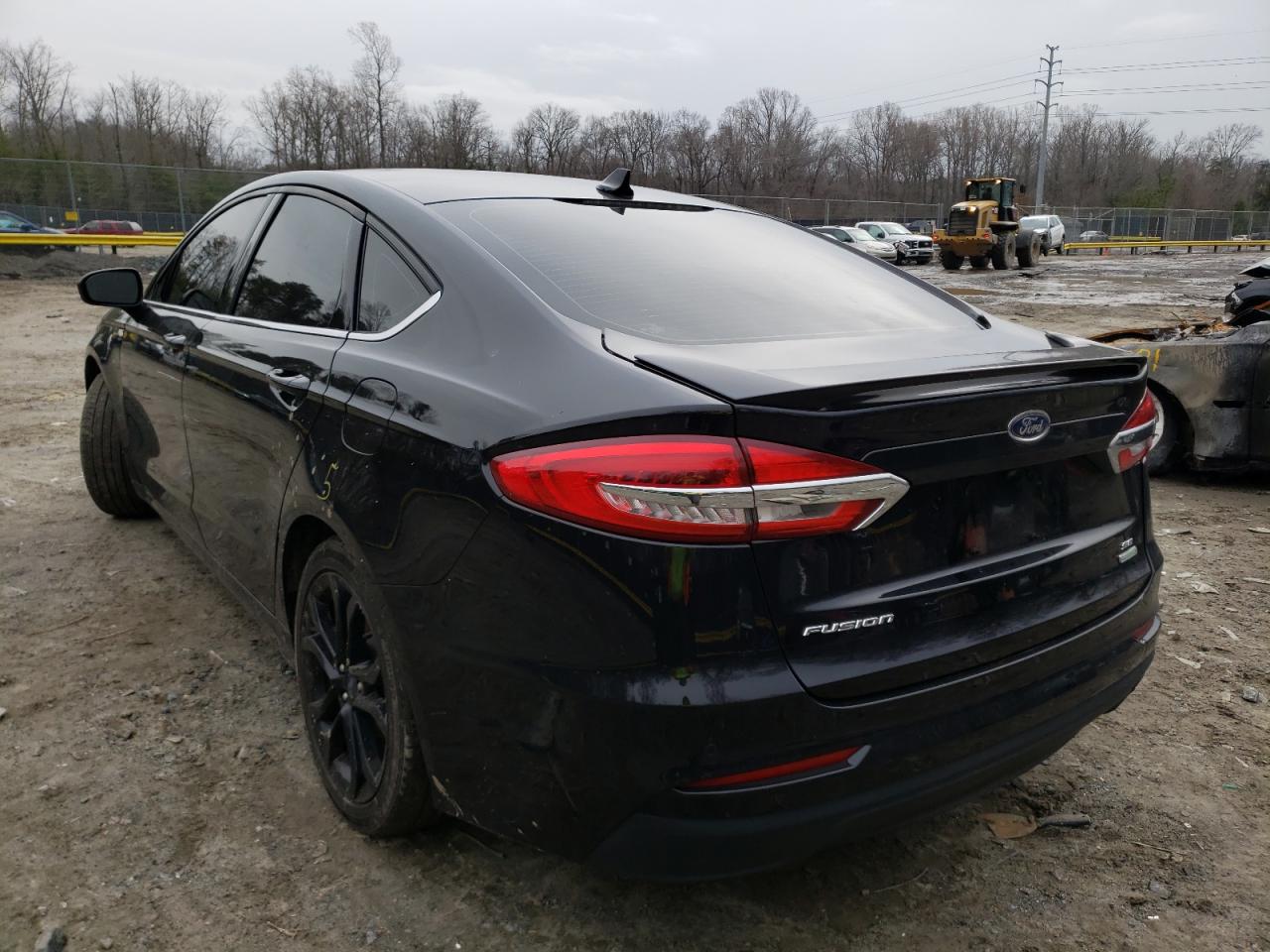 Photo 3 from auction – 2019 FORD FUSION with VIN 3FA6P0HD4KR162882