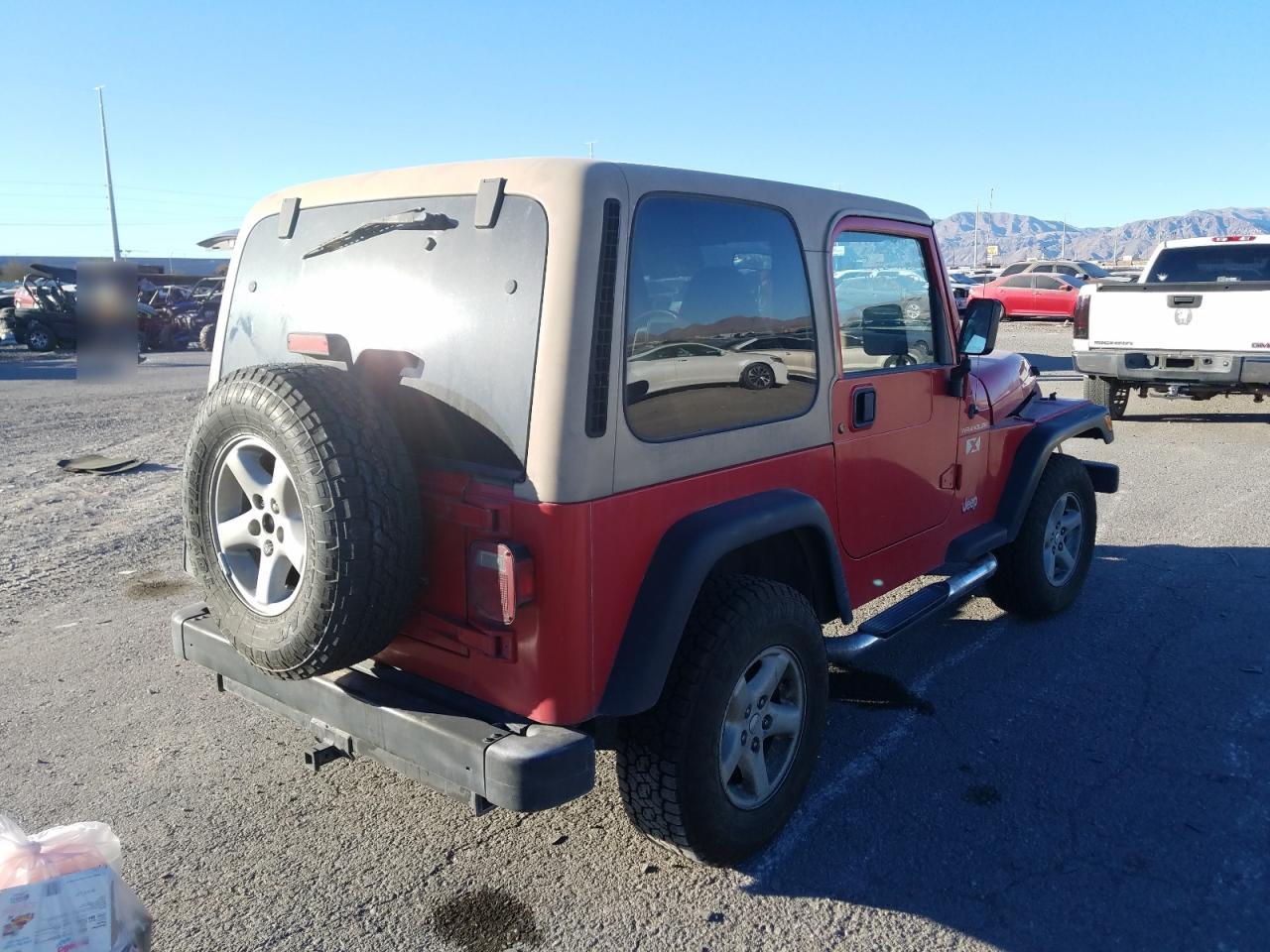 Photo 4 from auction – 2002 JEEP WRANGLER X with VIN 1J4FA39S72P726424