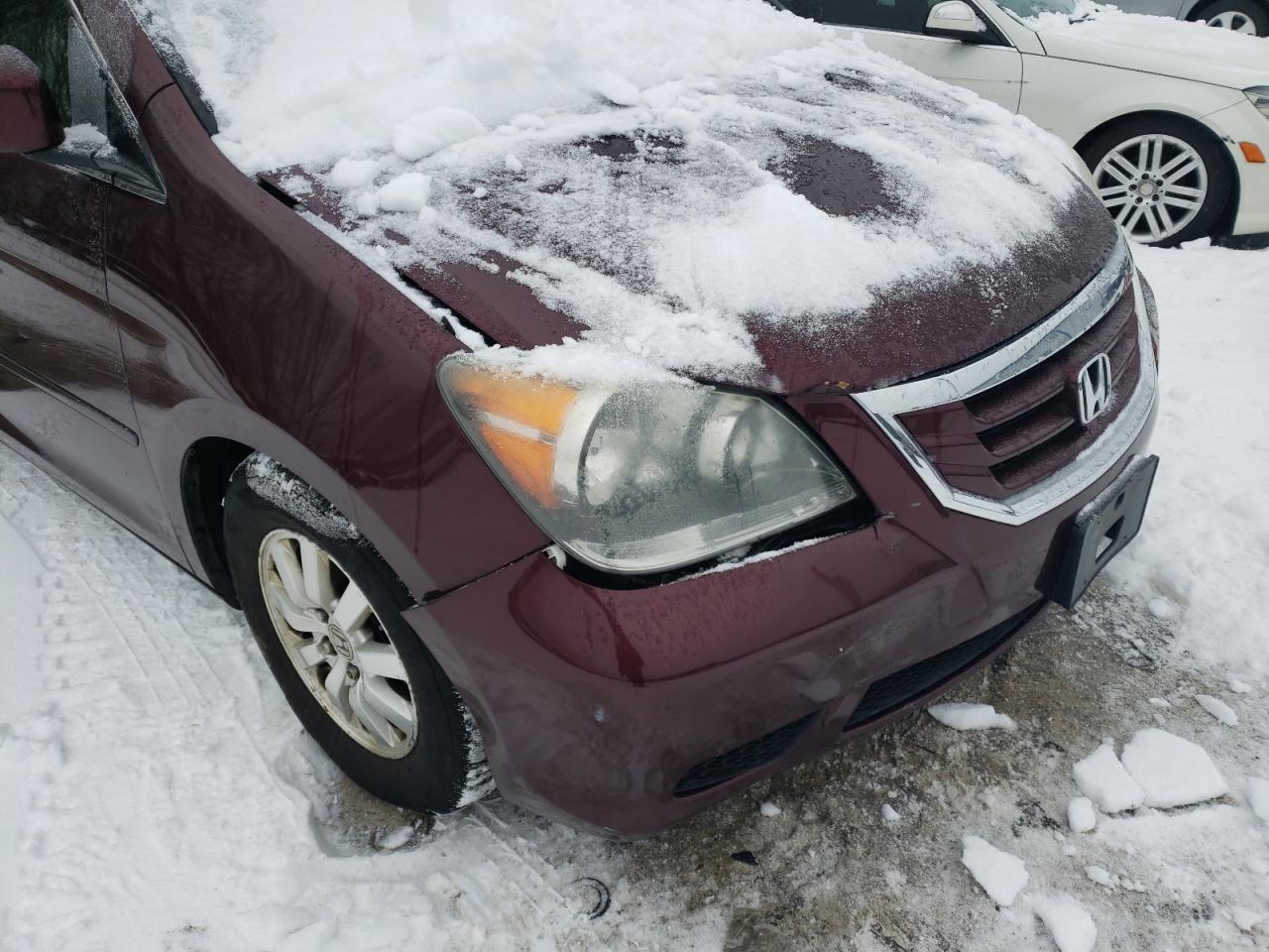 Photo 9 from auction – 2008 HONDA ODYSSEY EX with VIN 5FNRL387X8B040410