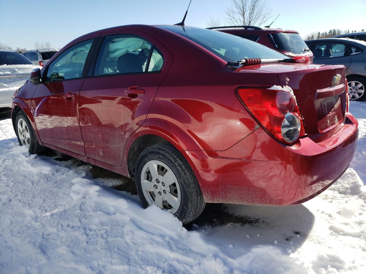 Photo 3 from auction – 2014 CHEVROLET SONIC LS with VIN 1G1JA5EH7E4117600