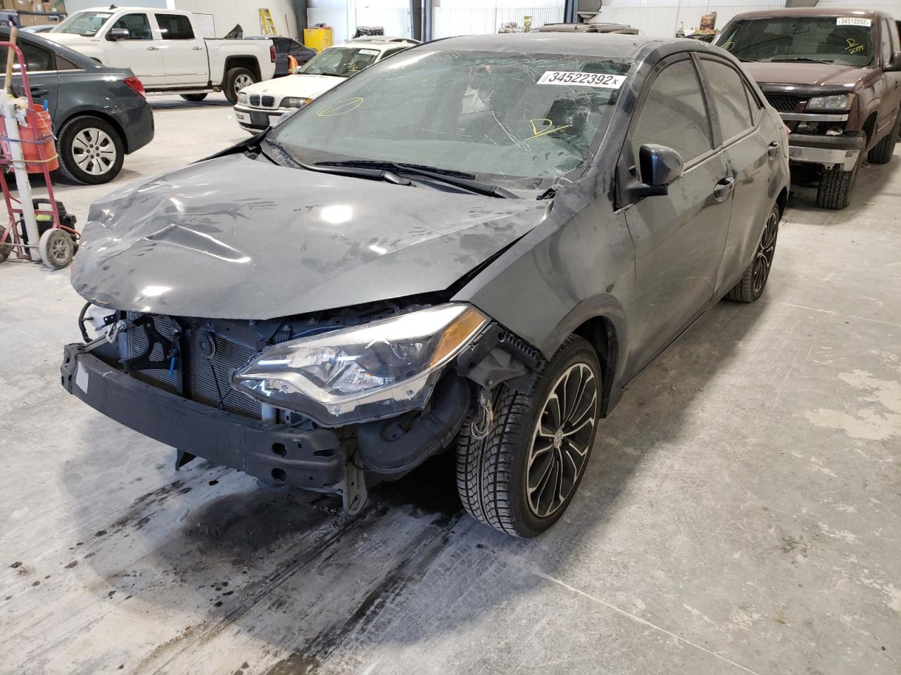 Photo 2 from auction – 2014 TOYOTA COROLLA L with VIN 5YFBURHE2EP101314
