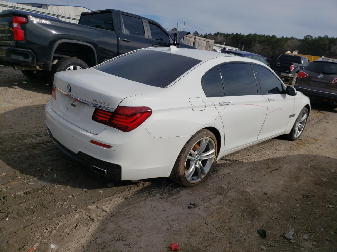 Photo 4 from auction – 2014 BMW 750 LI with VIN WBAYE8C5XED135168