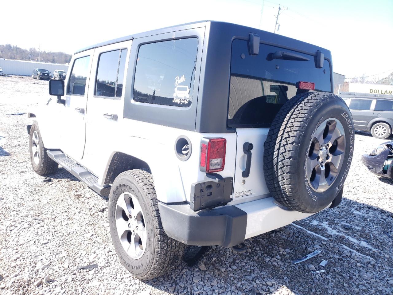 Photo 3 from auction – 2016 JEEP WRANGLER U with VIN 1C4BJWEG2GL289373